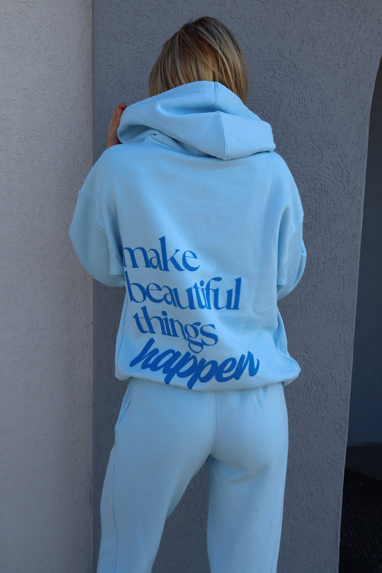 Call me Hoosier "make beautiful things happen" sweat set